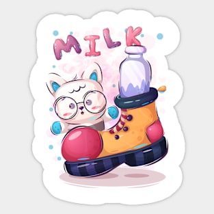 Cute kitty Sticker